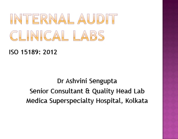 Internal Audit -Clinical Labs