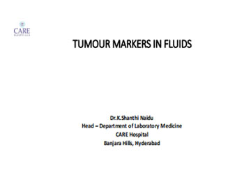 Tumor Markers In Fluids